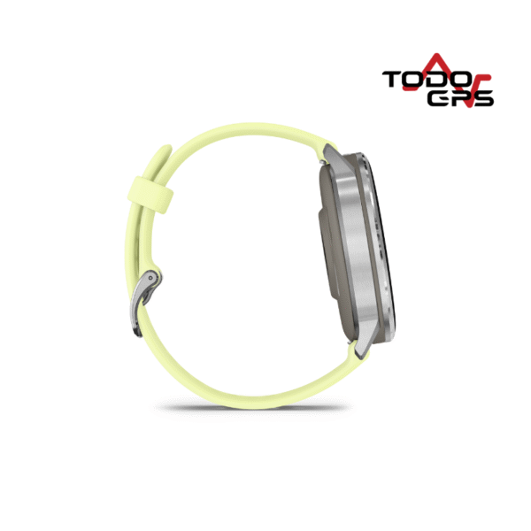 Smartwatch Garmin Venu 4 - 45 mm plata/amarillo - Image 3