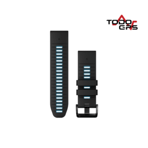 Correas de reloj QuickFit® 26 Silicona color azul/negro