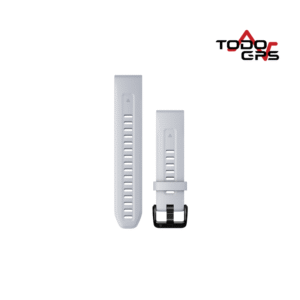 Correa de reloj QuickFit® 20 Silicona blanco