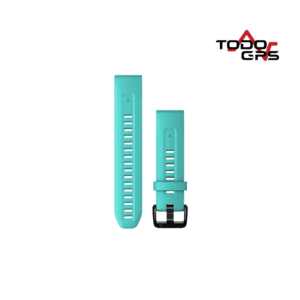 Correa de reloj QuickFit® 20 Silicona azul