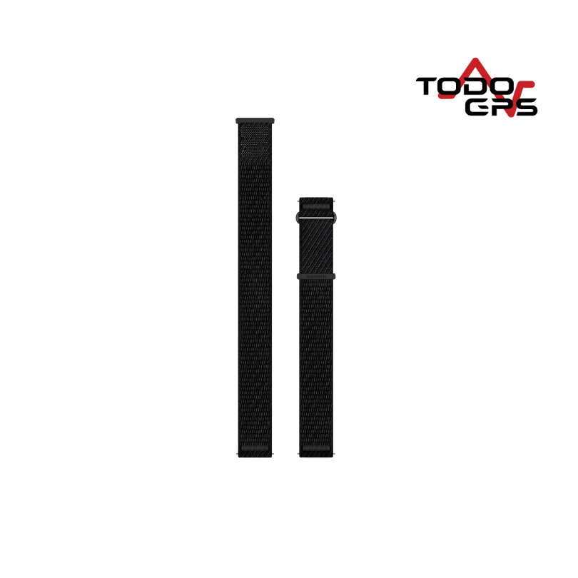 Correas de rápida liberación (22 mm) Tejido ComfortFit gris pizarra/negro - Image 2