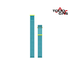 Correas de rápida liberación (22 mm) Tejido ComfortFit amarillo/turquesa