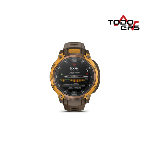 Smartwatch Garmin Instinct Crossover AMOLED bronce/naranja - Image 4