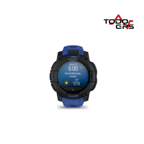 Garmin Instinct 3 – 45 mm, AMOLED azul - Image 2