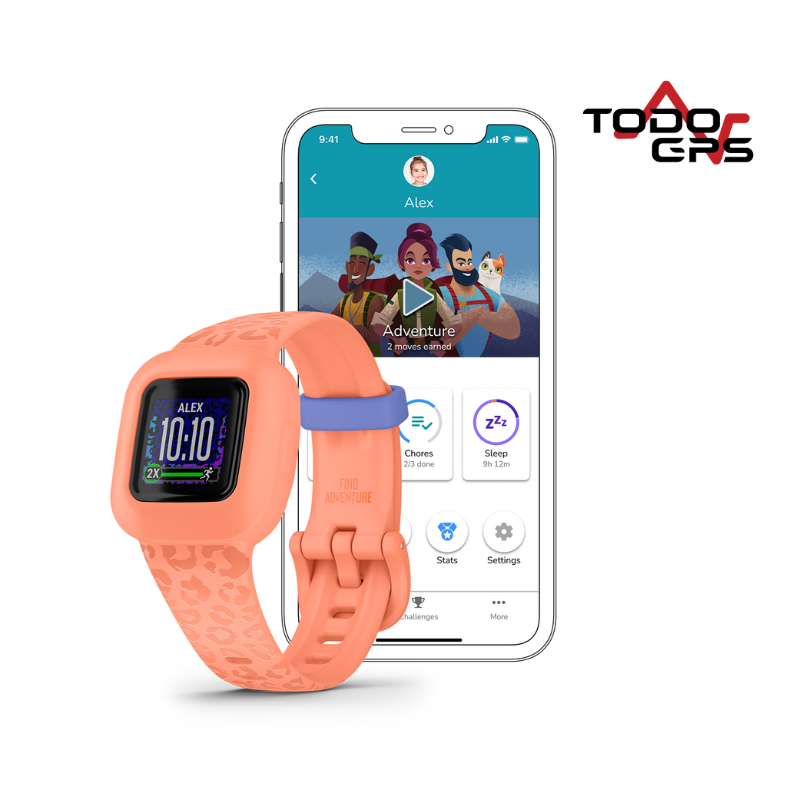 Garmin vívofit jr. 3 color durazno | Monitor de ejercicio para niños - Image 2