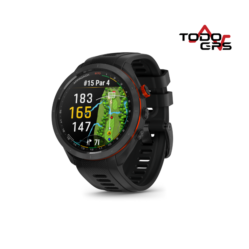 Garmin Approach S70 - 47 mm: Smartwatch para Golf | Métricas deportivas y de Golf