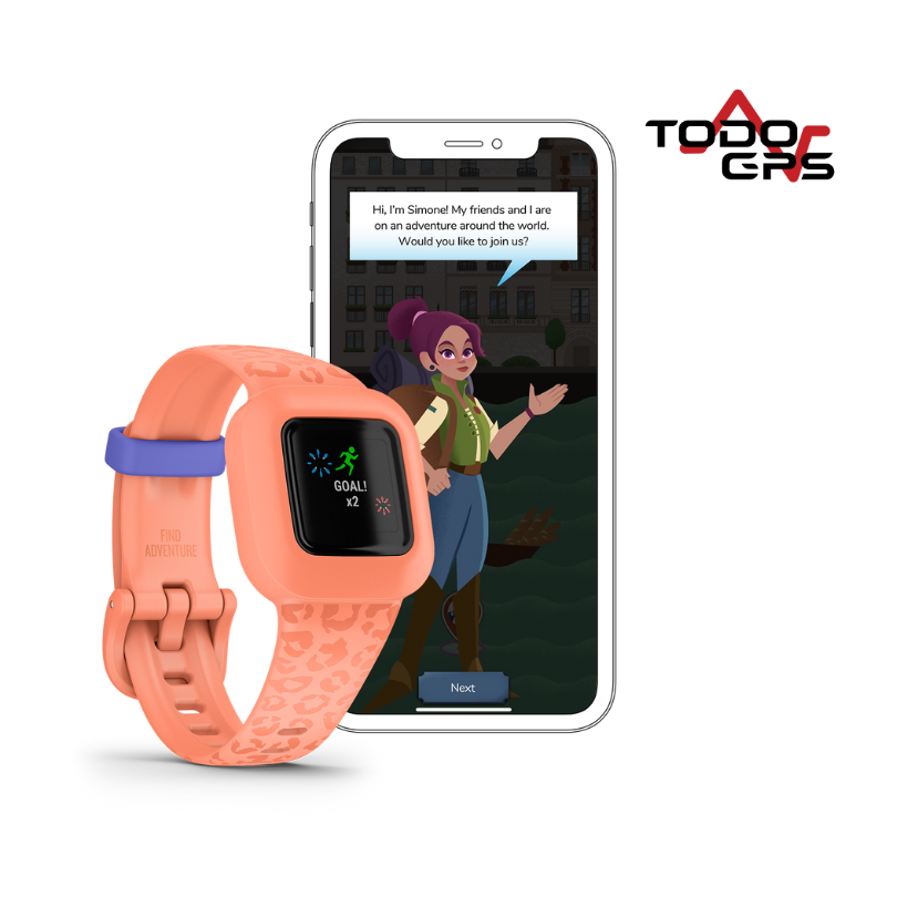 Garmin vívofit jr. 3 color durazno | Monitor de ejercicio para niños