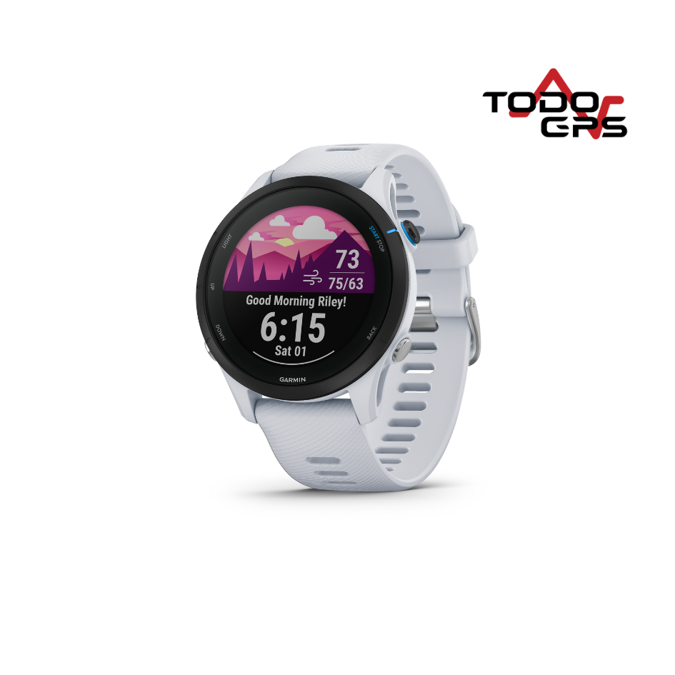 Garmin Forerunner 255 Music Blanco