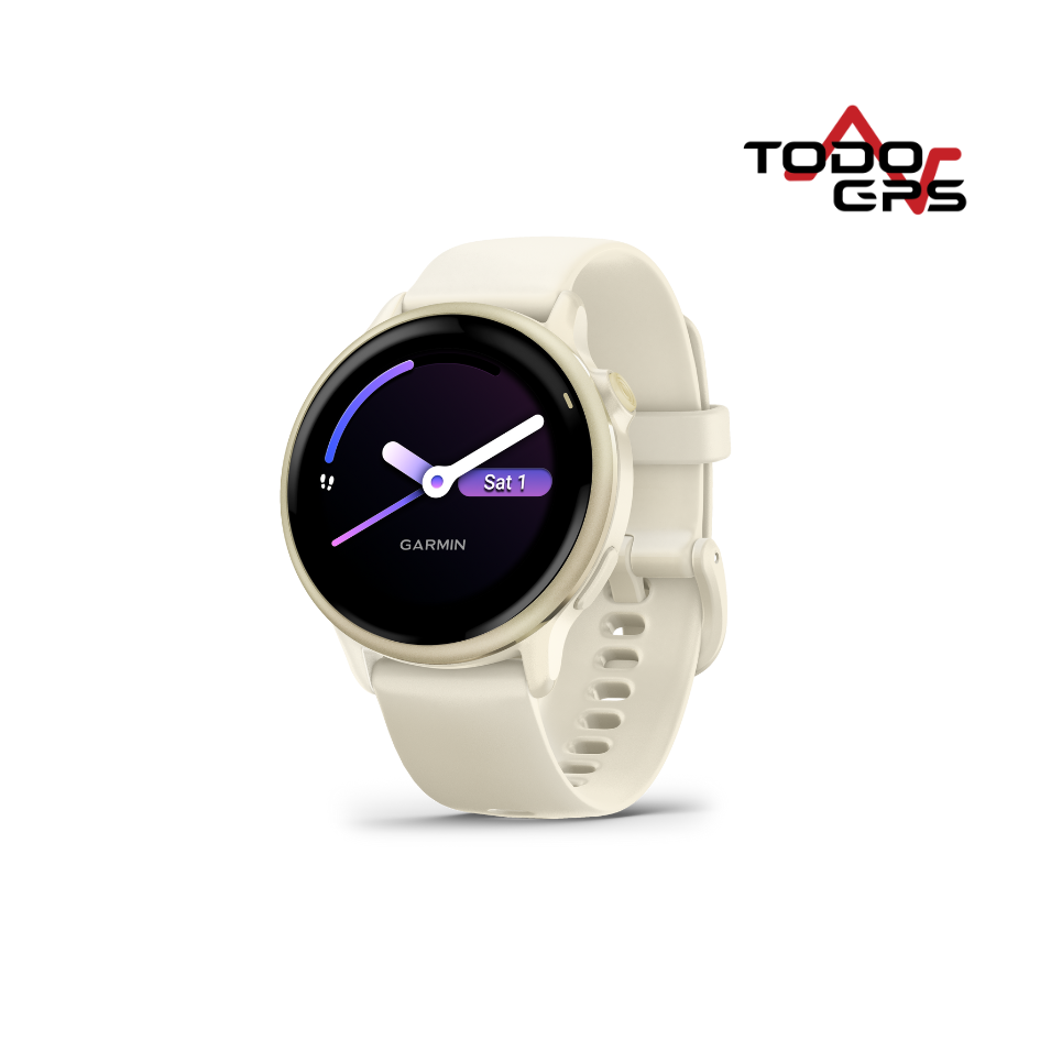 Smartwatch Garmin vívoactive 6 crema