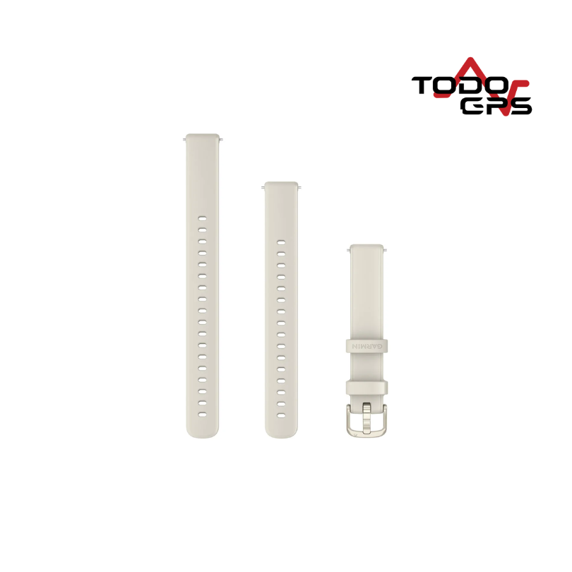 Correas para Lily® 2 (14 mm) Silicona hueso, hebilla oro lunar