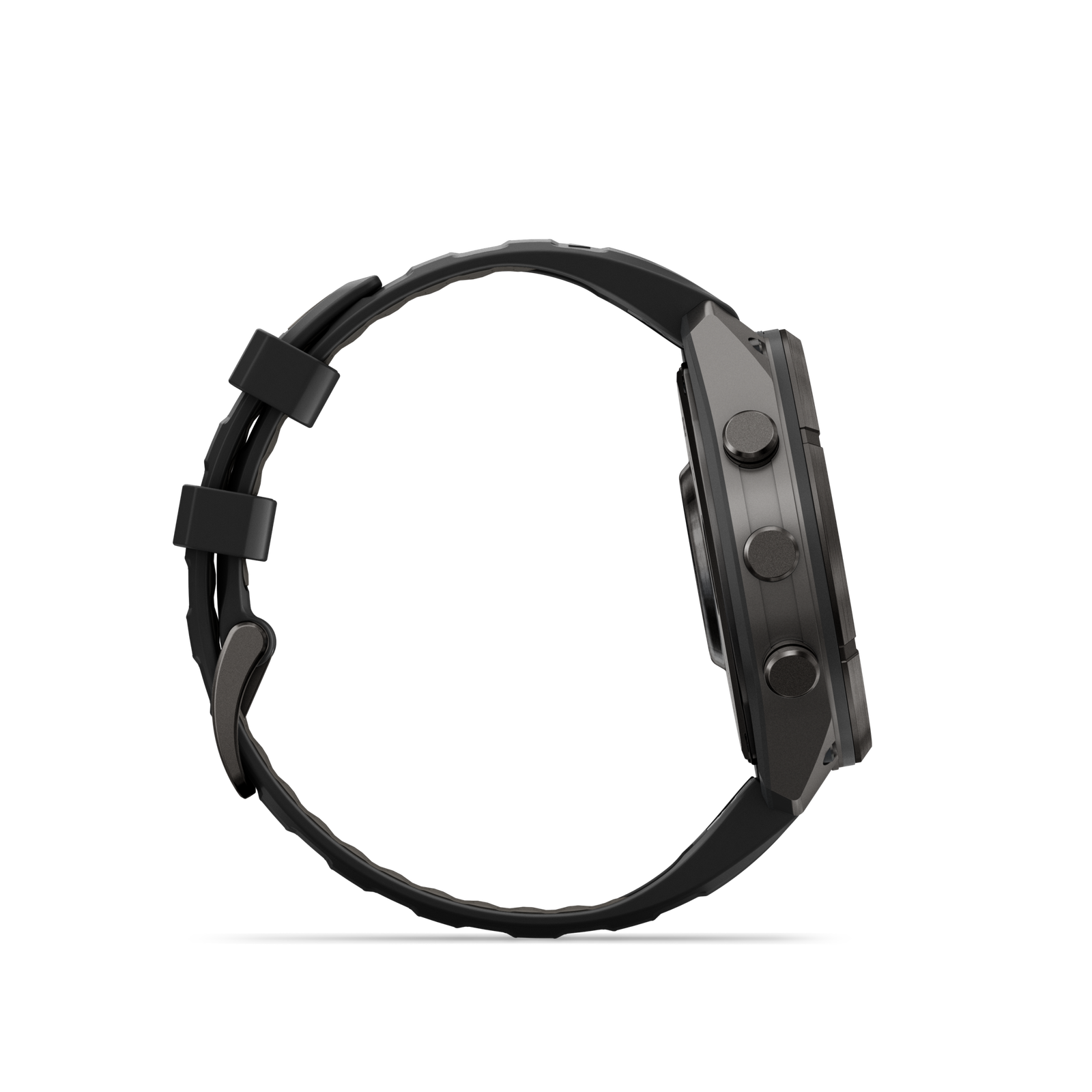 fénix 9 Pro – 47mm Titanio gris carbón con correa de silicona negro/gris - Imagen 2