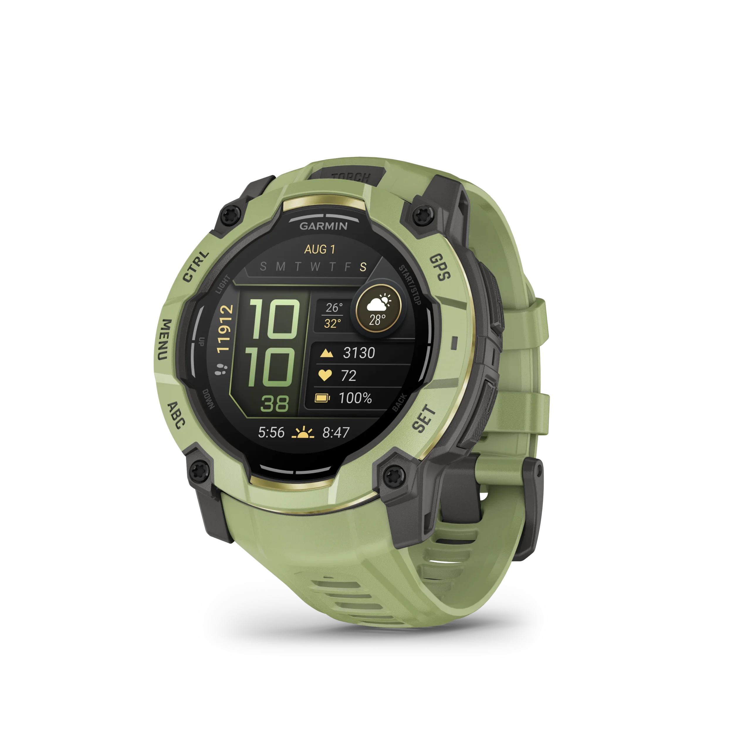 Instinct® 3 – 50 mm, AMOLED, Verde helecho